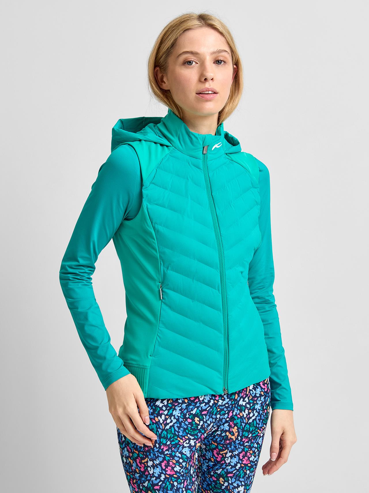 Sundance Hooded Gilet Emerald Dust
