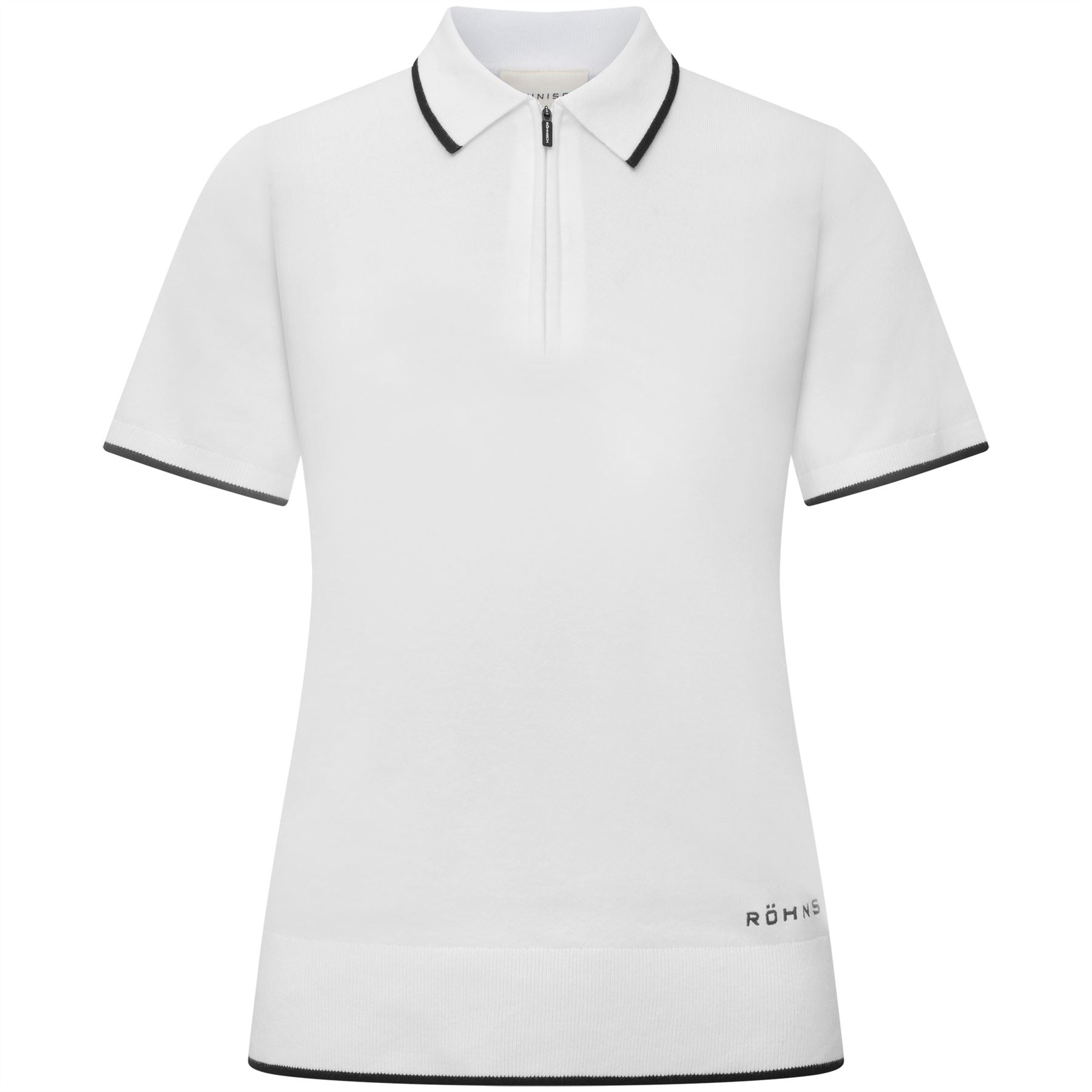 Knitted Polo White