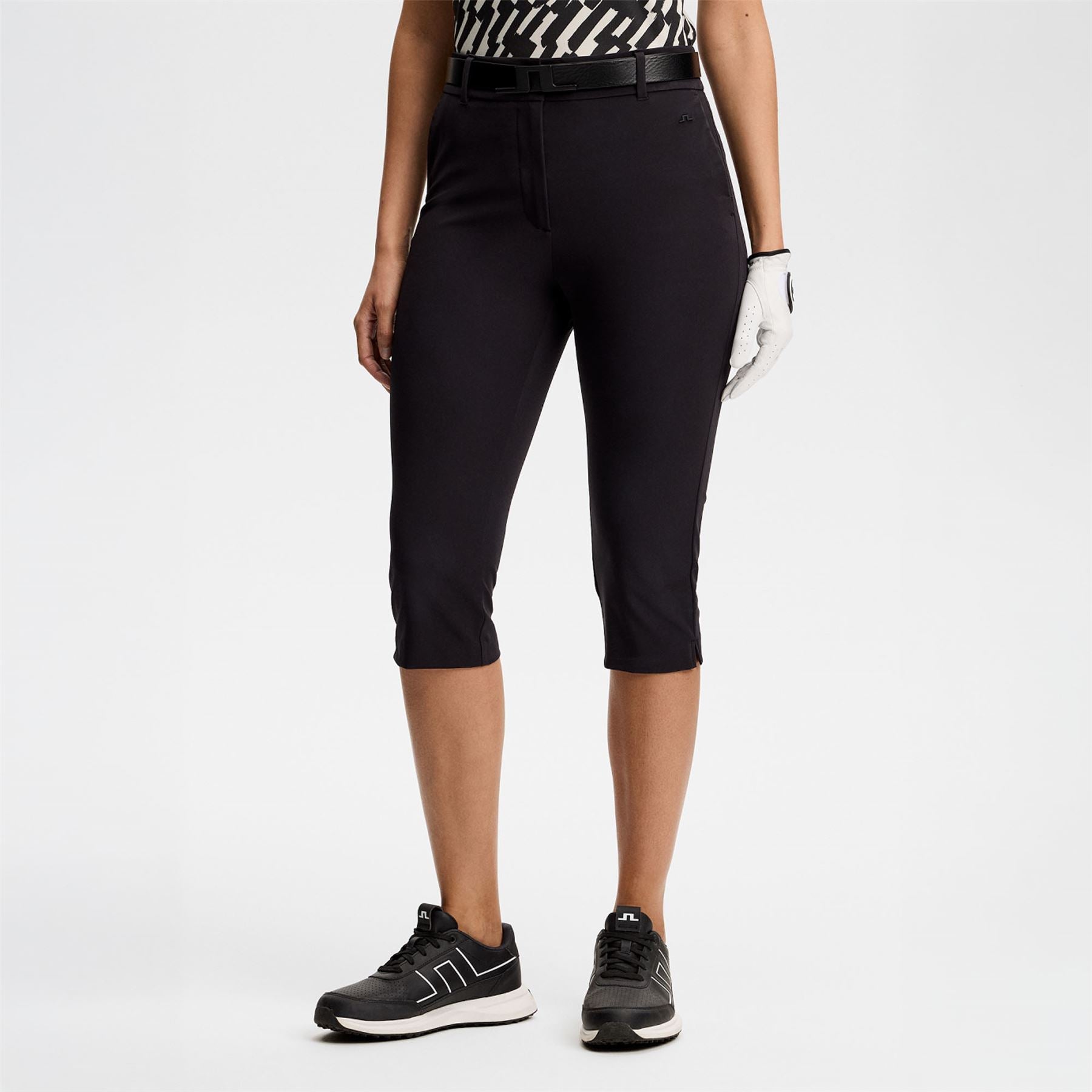 Penny Capri Trousers Black