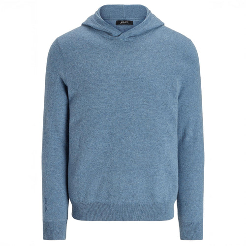 RLX Cashmere Pullover Hoodie Mystic Blue Heather - SS25