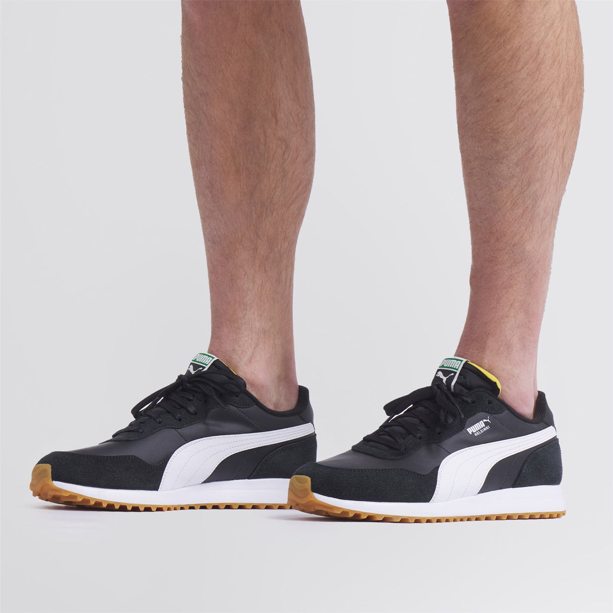 Helsinki Golf Shoes Puma Black/Puma White/Gum