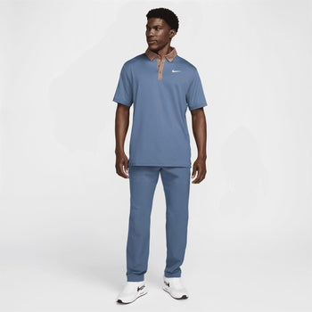 Dri-FIT Tour Contrast Polo Diffused Blue/Mink Brown/White