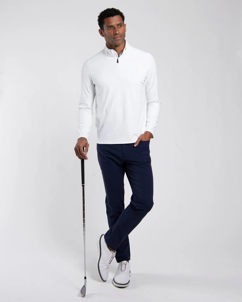 Holden Midlayer Half-Zip White
