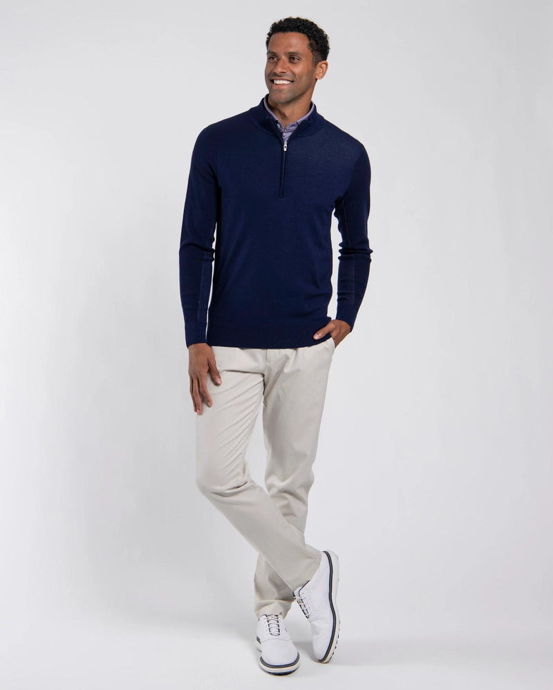 Walker Half-Zip Atlanta Blue/Pewter