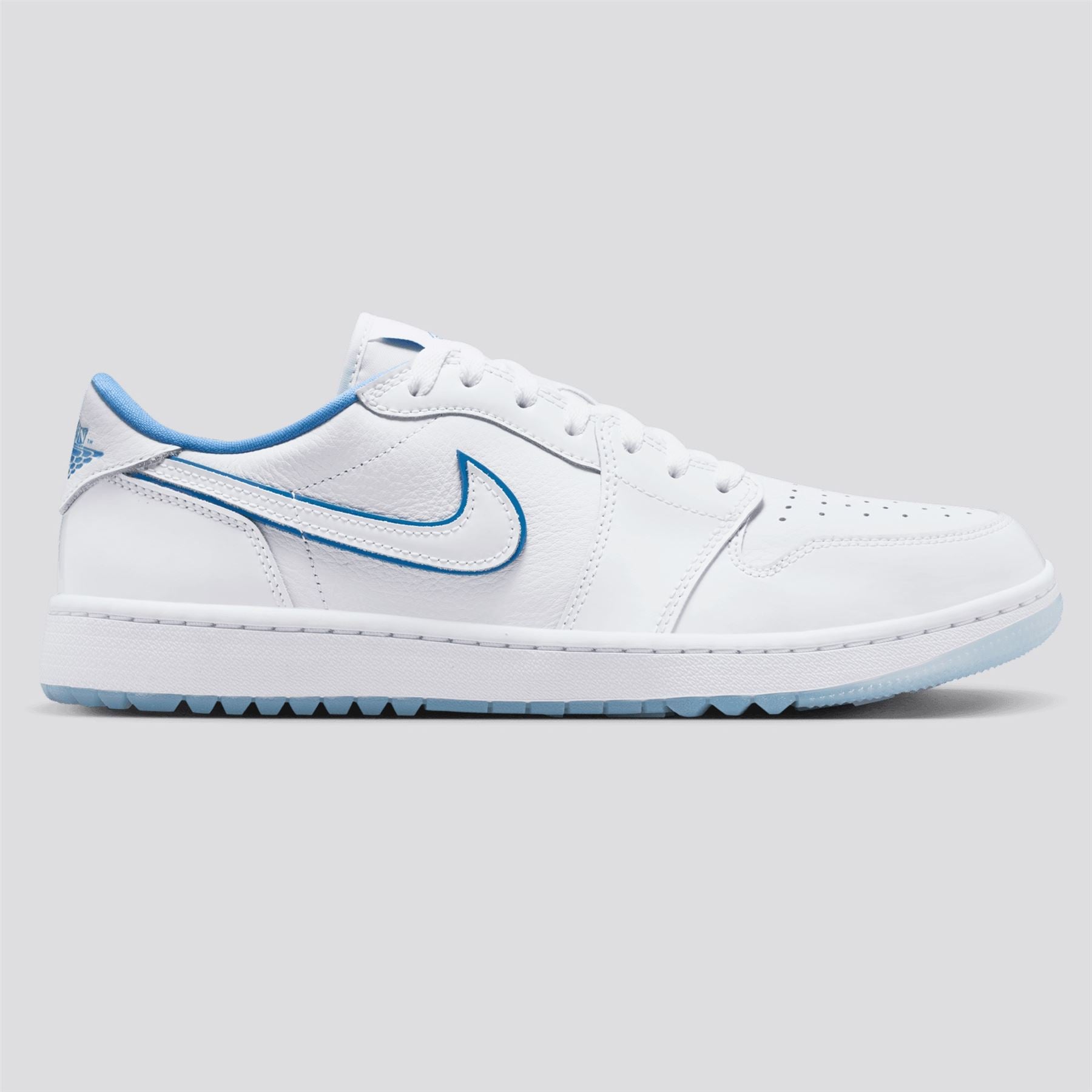 Air Jordan 1 Low Golf Shoes White/Legend Blue/Blue Tint