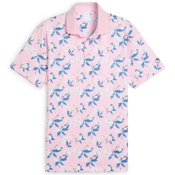 x AP Spring Florals Polo Pale Pink