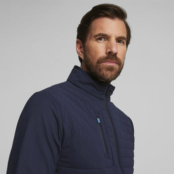 Scotia Quilted Down Jacket Navy Blazer/Deep Dive