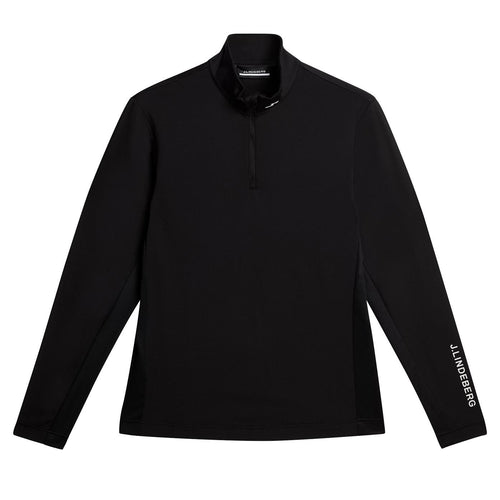 Tour Tech Quarter Zip Mid Layer Black - SS25