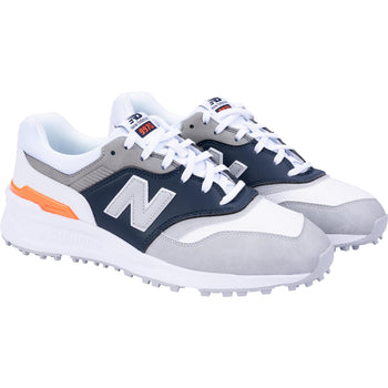 997 Waterproof Spikeless Golf Shoes Grey/White