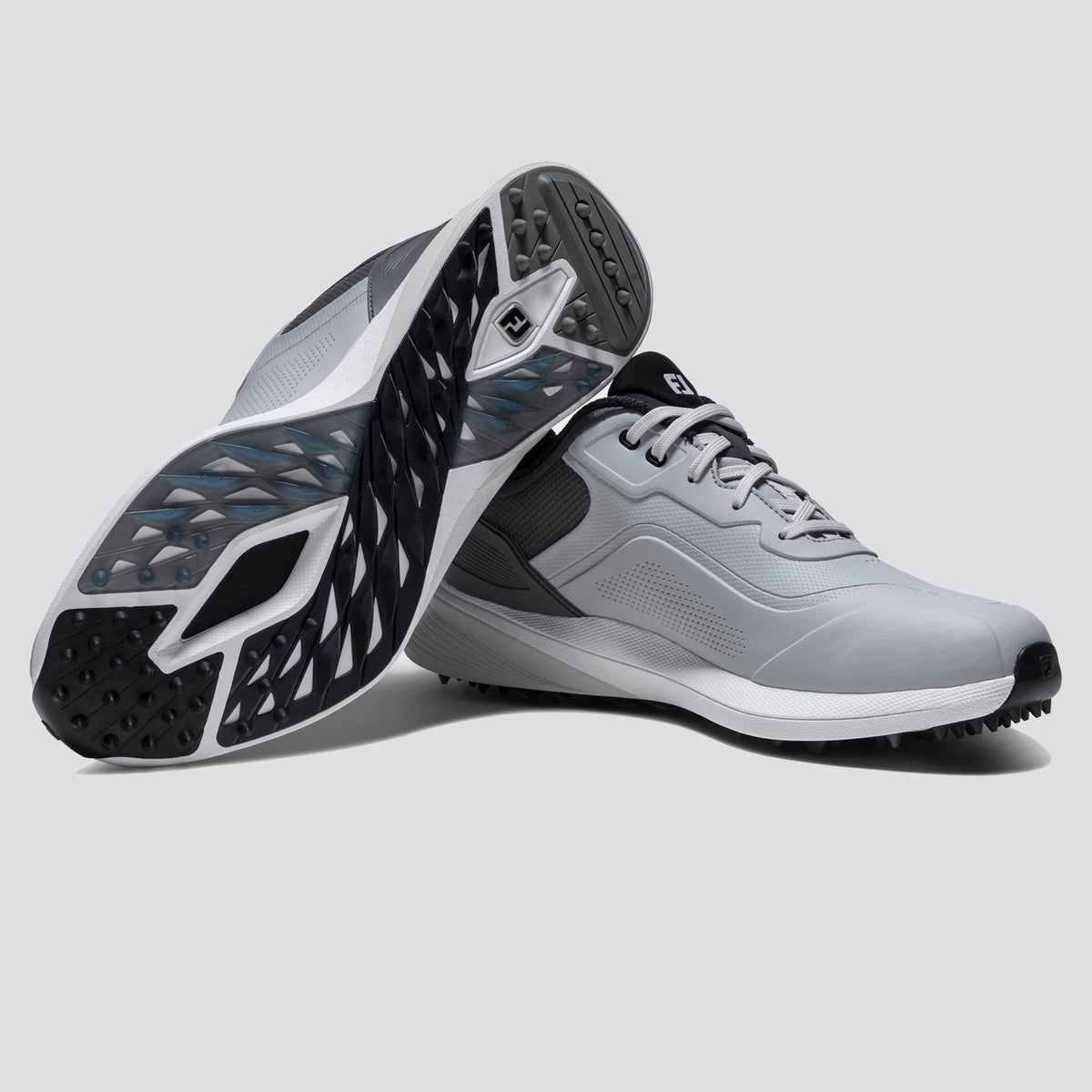 Pro Spikeless Golf Shoes Grey/Grey/White