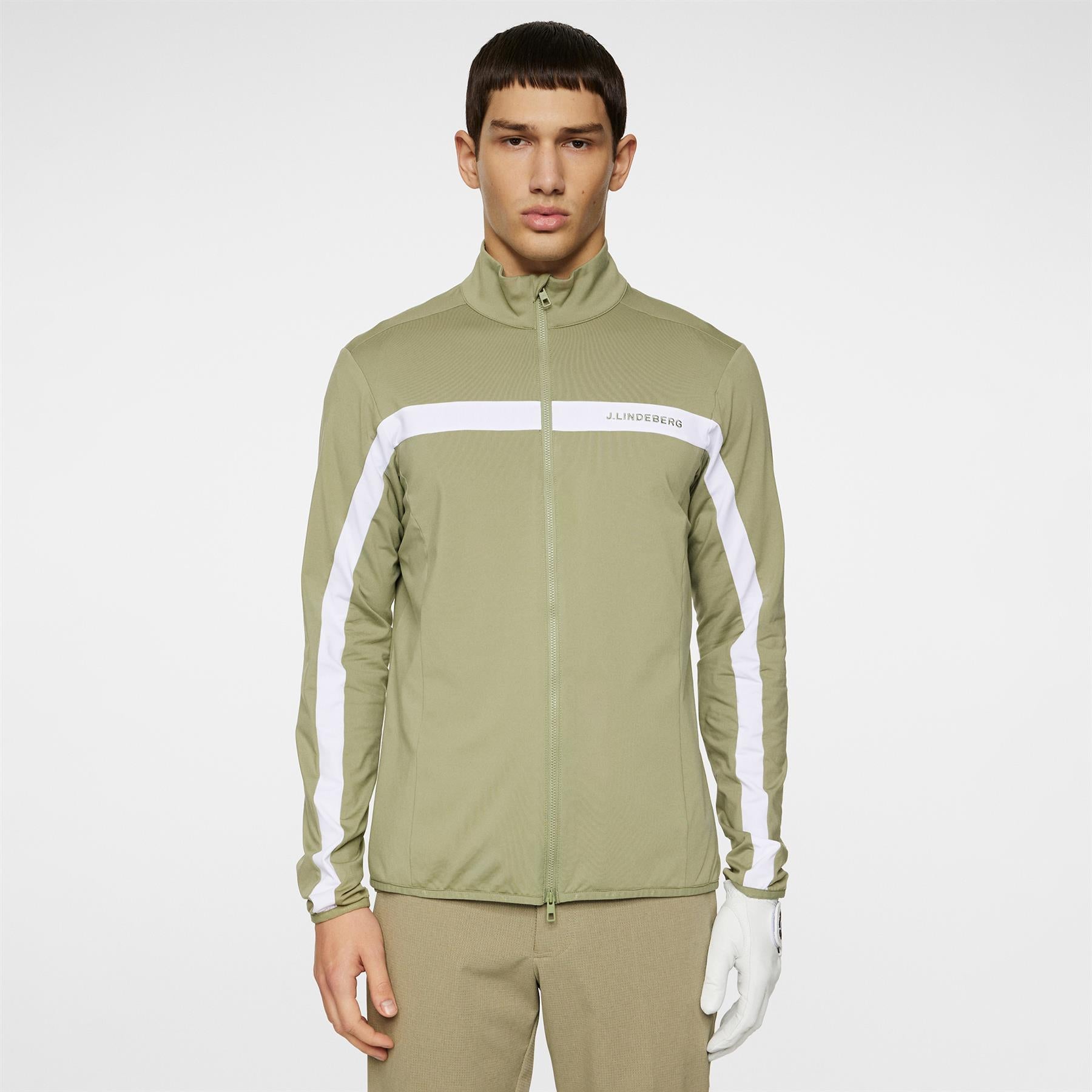 Jarvis Full Zip Mid Layer Oil Green