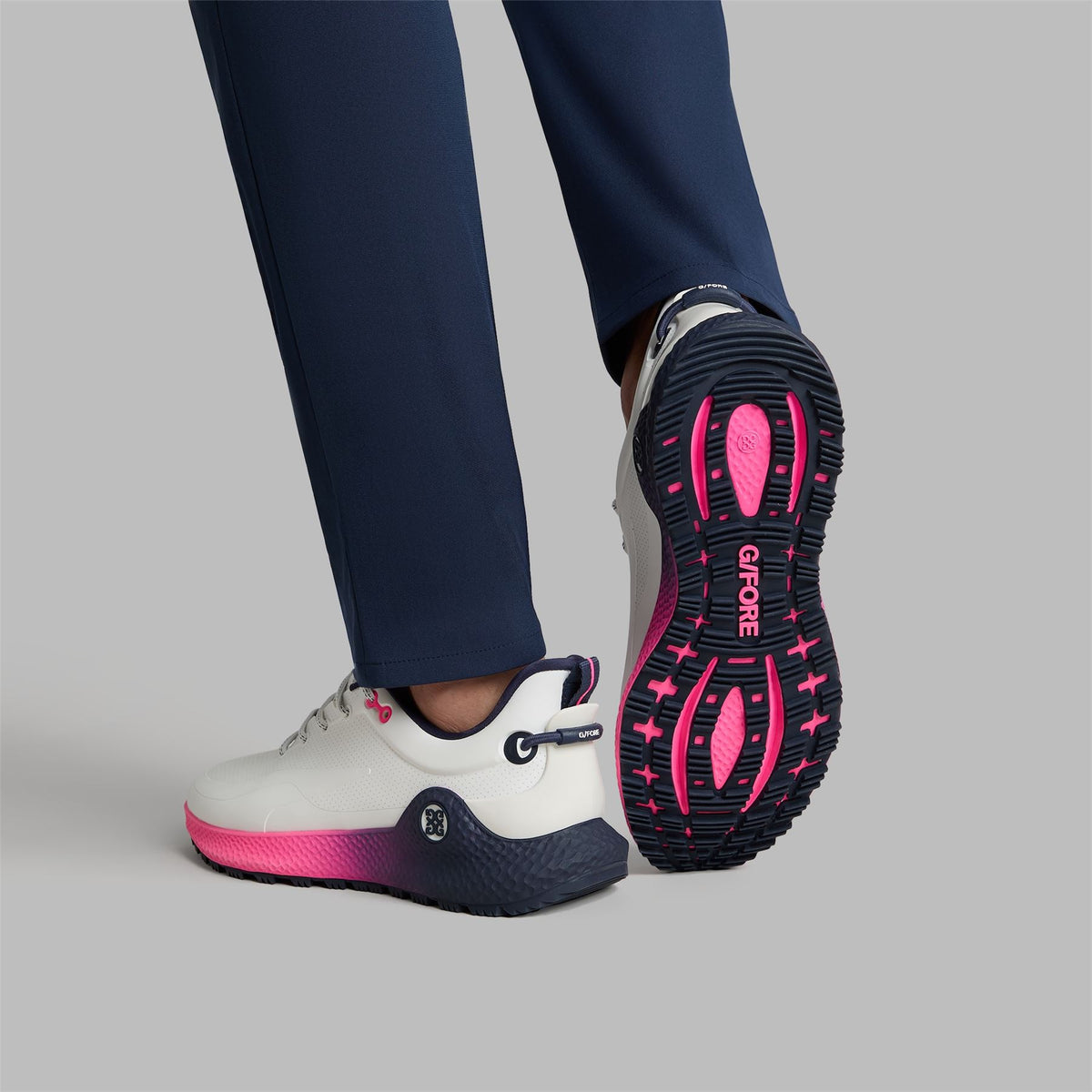 MG4+ O2 G/LOCK Gradient Midsole Perforated Spikeless Golf Shoe Snow