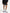 Jodie Stripe Skort Black/White