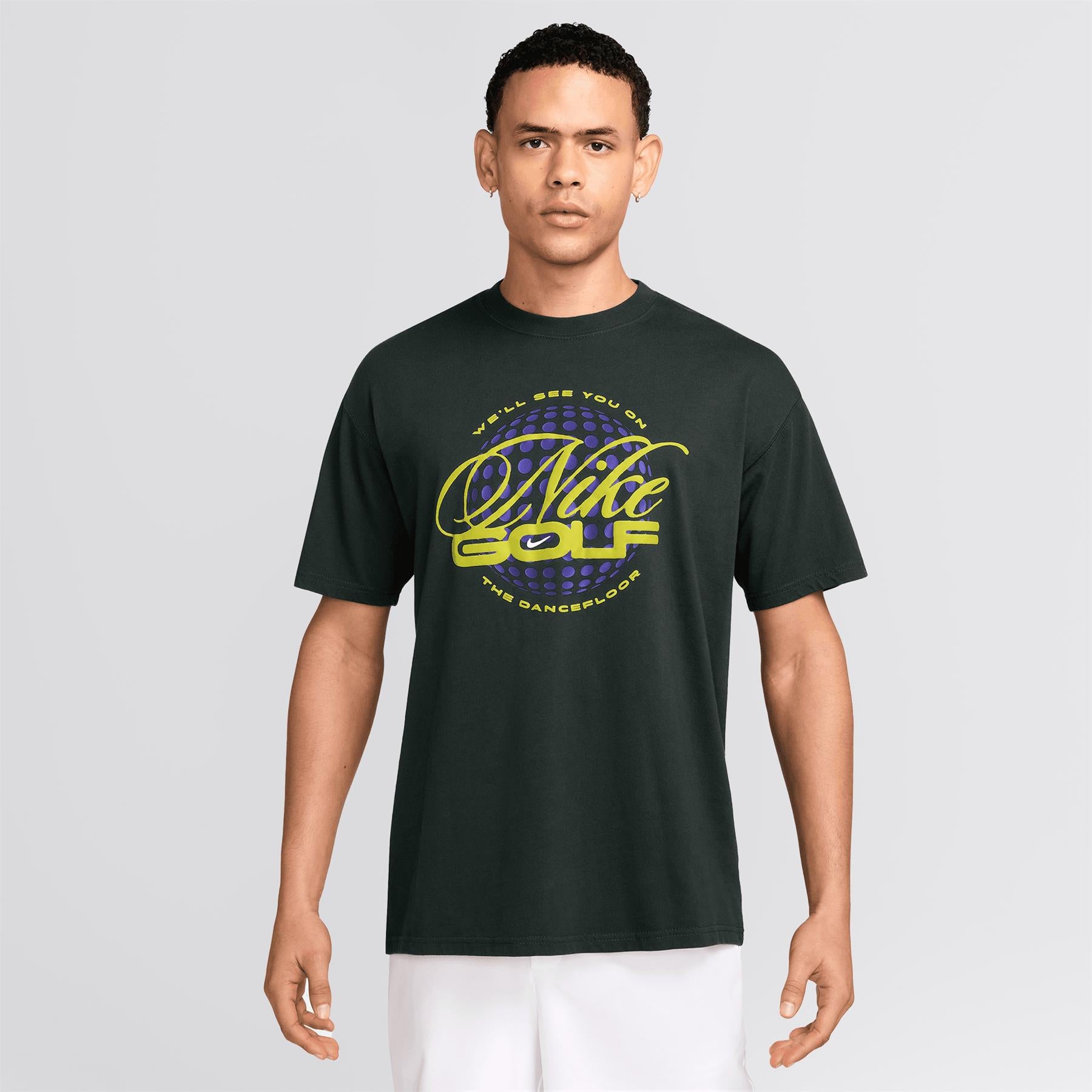 M90 Golf Organic Cotton T-Shirt Night Forest