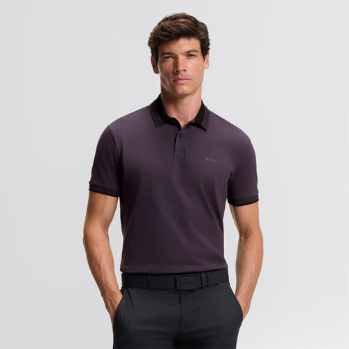 Hole19 Logo Polo Medium Purple