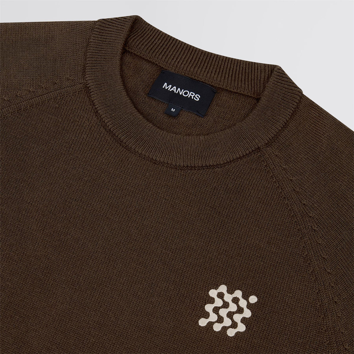 Merino Wool Crewneck Hickory