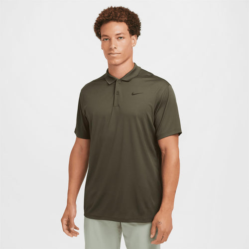 Dri-FIT Victory Solid Polo Cargo Khaki/Black - W24