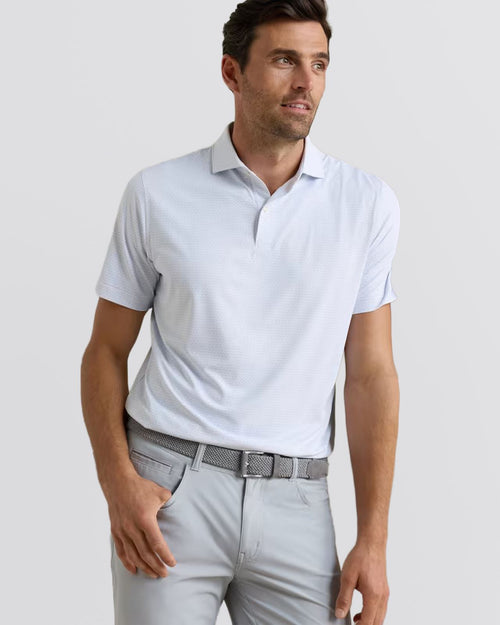 Briar Performance Jersey Polo White