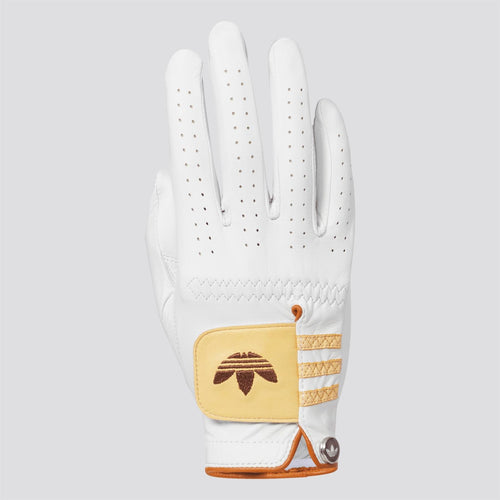 Originals Right Hand Leather Glove White/Ice Tangerine