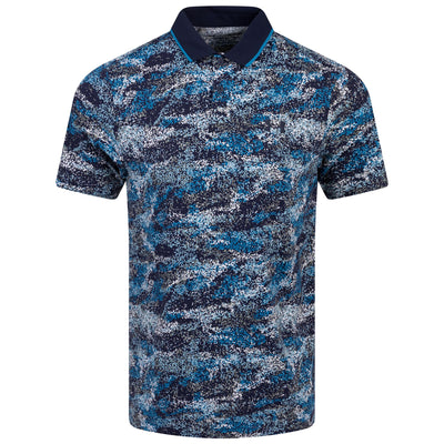 Iso-Chill Edge Stretch Polo Midnight Navy/Blizzard – AW23