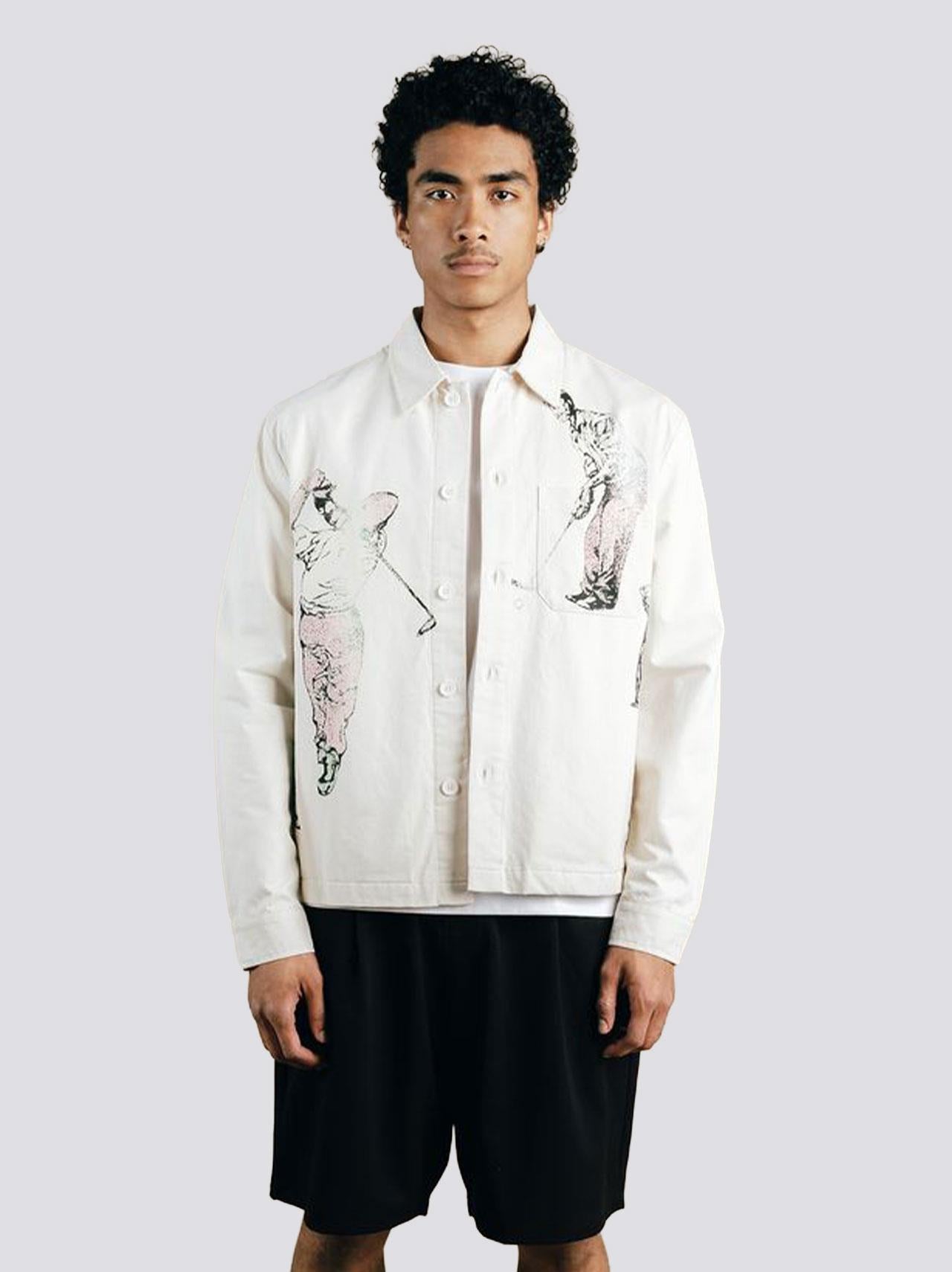 Charl Chore Jacket Off White