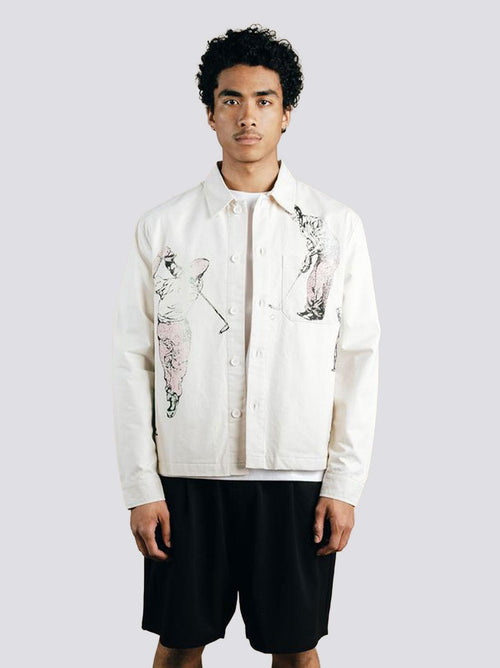 Charl Chore Jacket Off White