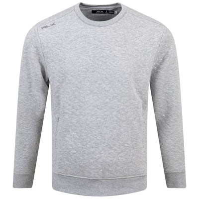 Sweat-shirt RLX Classic Fit Luxury Performance Andover Gris - SS24