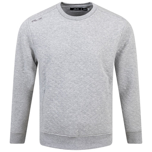 RLX Classic Fit Luxury Performance Sweatshirt Andover Grey - SS24