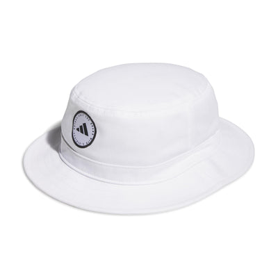 Womens Cotton Bucket Hat White - SS24
