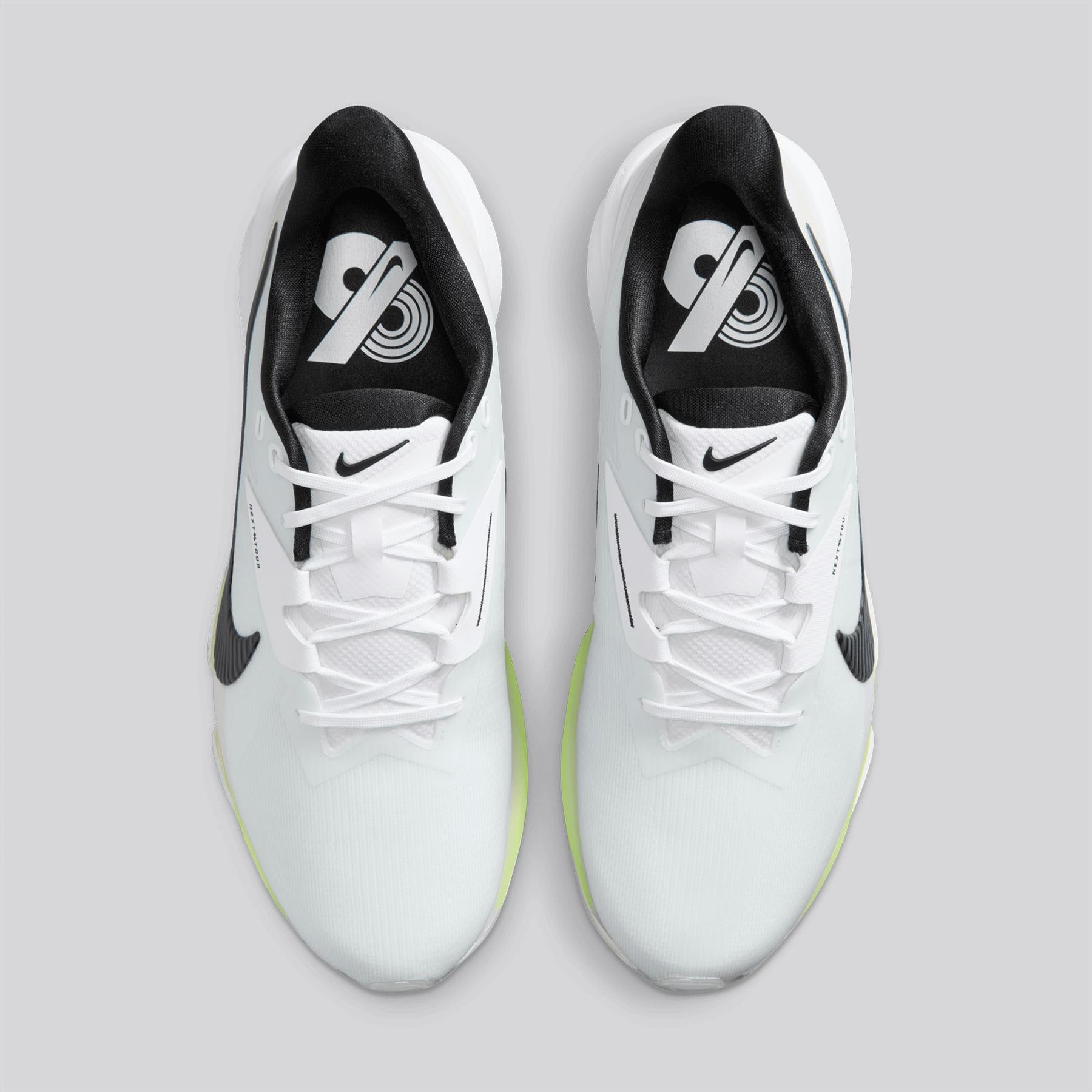 Nike Air Zoom Infinity Next% Tour 3 Spiked Golf Shoes White/Black