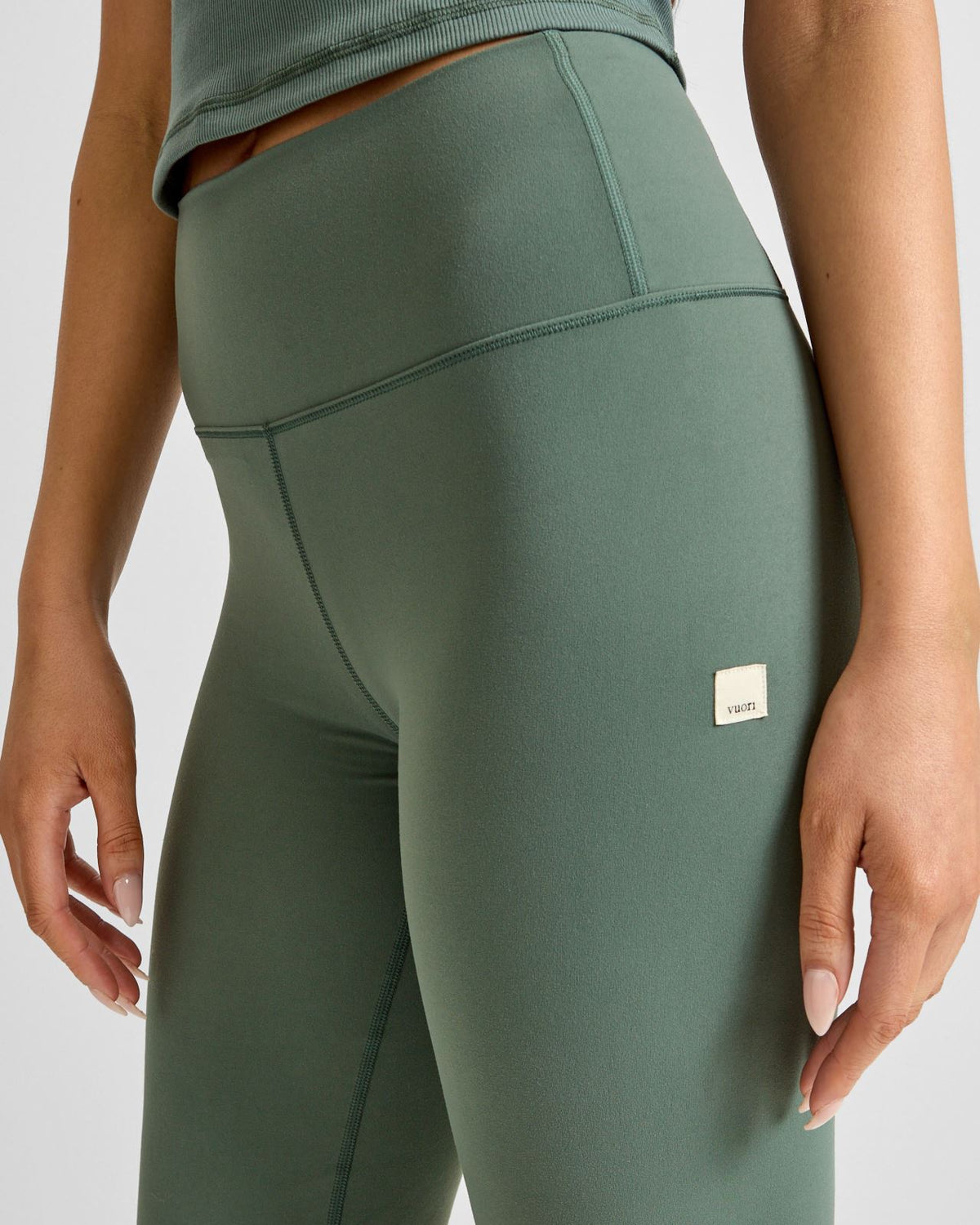 AllTheFeels Straight Leg Trouser Agate Green