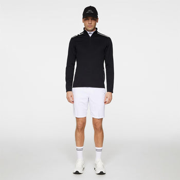 Leon Quarter Zip Mid Layer Black