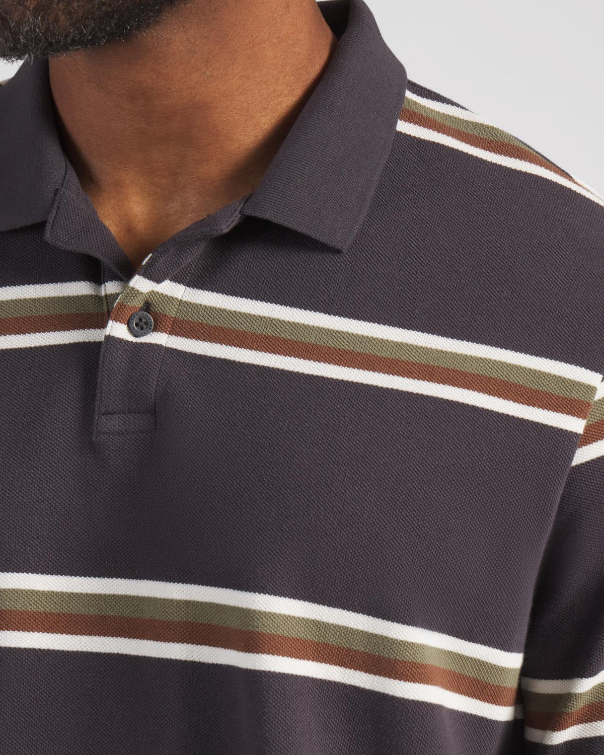 x GGNC Polo Shirt Flat Dark Gray