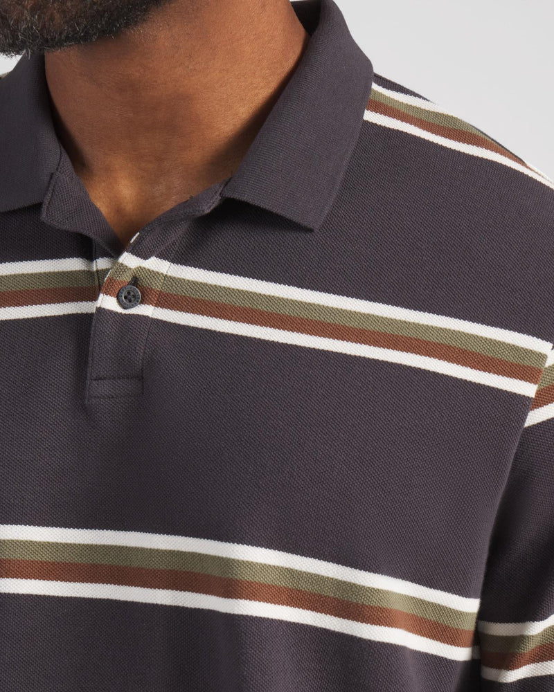 x GGNC Polo Shirt Flat Dark Gray