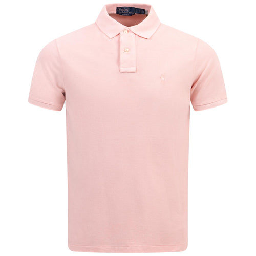 Polo Golf Classic Fit Cotton Knit Polo Rose Pink - SU24