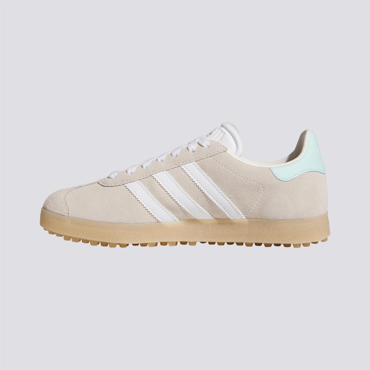 Gazelle Spikeless Golf Shoes Chalk White/Footwear White/Clear Mint