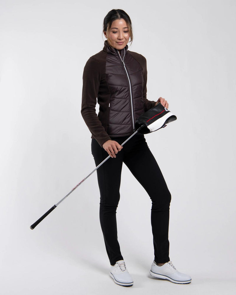 Lucerne Hybrid Jacket Espresso/Black
