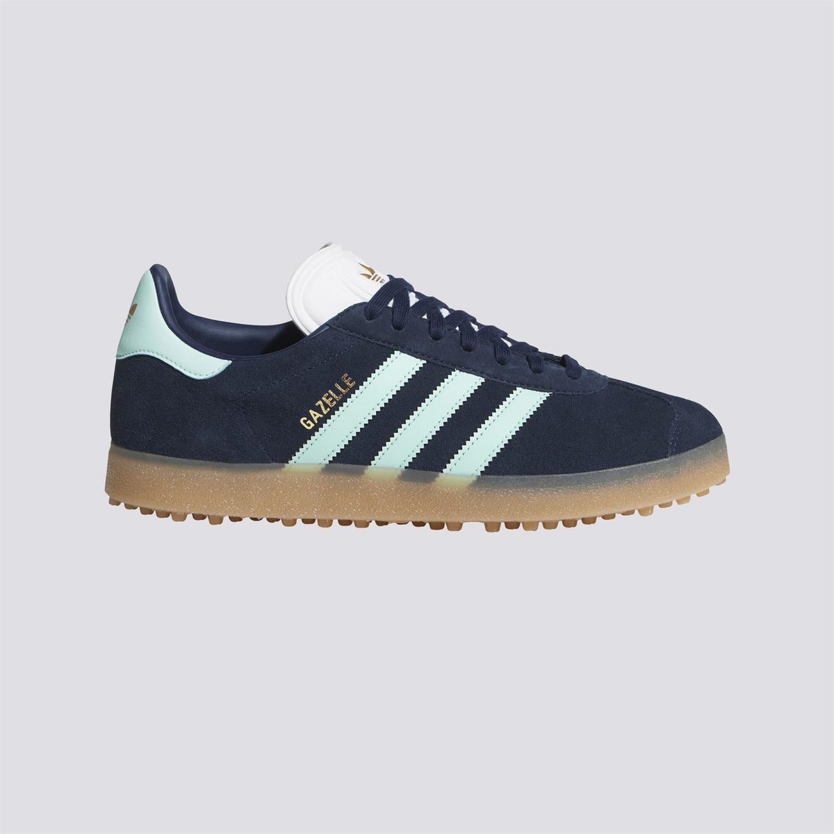 Gazelle Spikeless Golf Shoes Night Indigo/Clear Mint/Footwear White