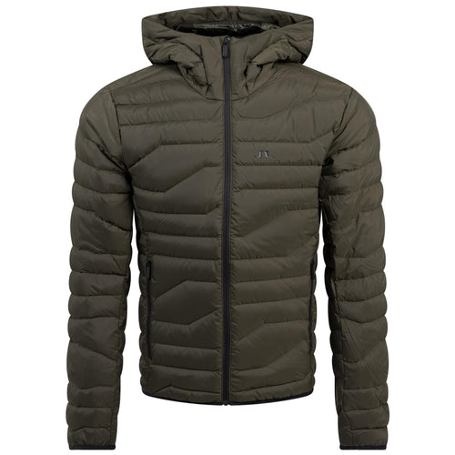 Cliff Light Down Hood Jacket Forest Green - AW24