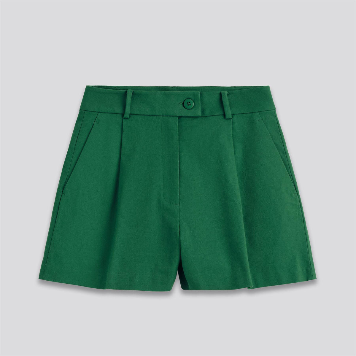 Christina Wide Shorts Green