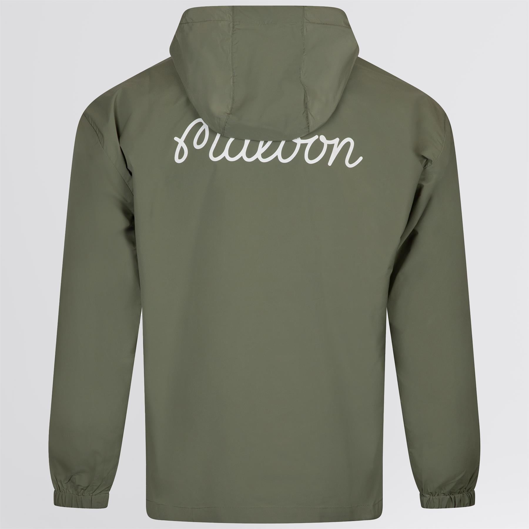Malbon Golf Evergreen Nylon Anorak Sage | TRENDYGOLF UK