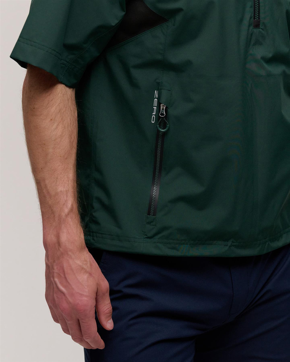 Power Torque Quarter Zip Half Sleeve Waterproof Night Forest