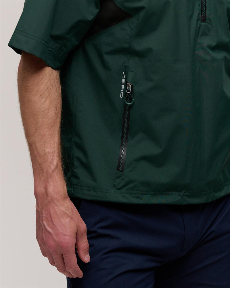 Power Torque Quarter Zip Half Sleeve Waterproof Night Forest