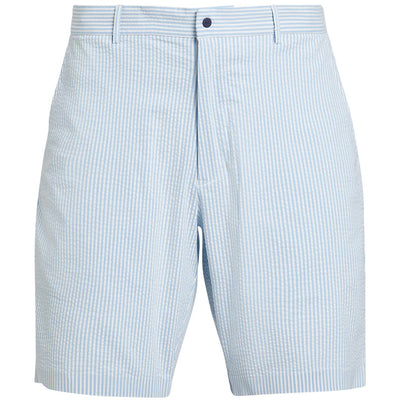 RLX Classic Fit Cotton Knit Vista Stripe Shorts Blue/White - SS24