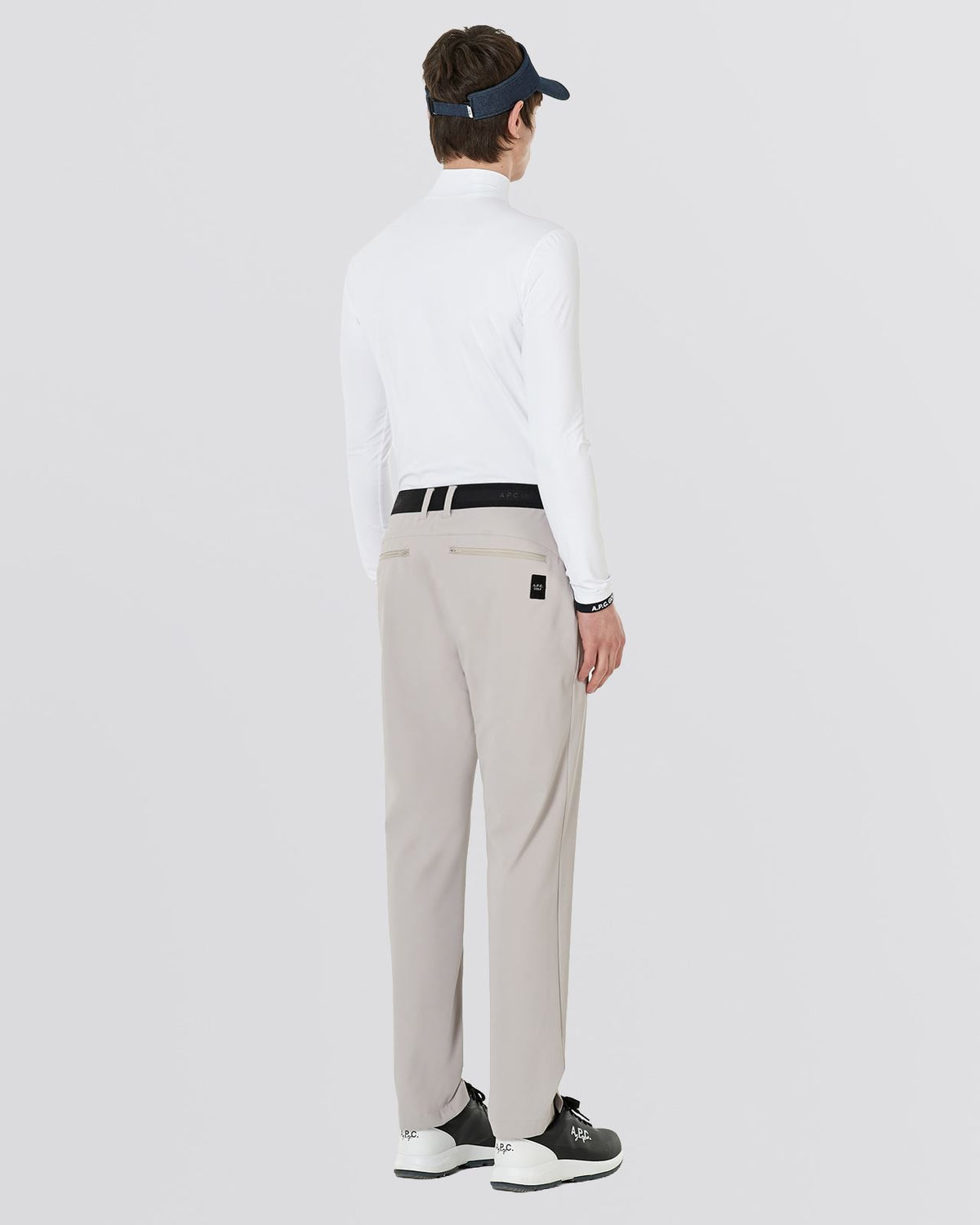 Mathias Slim Fit Pants Beige