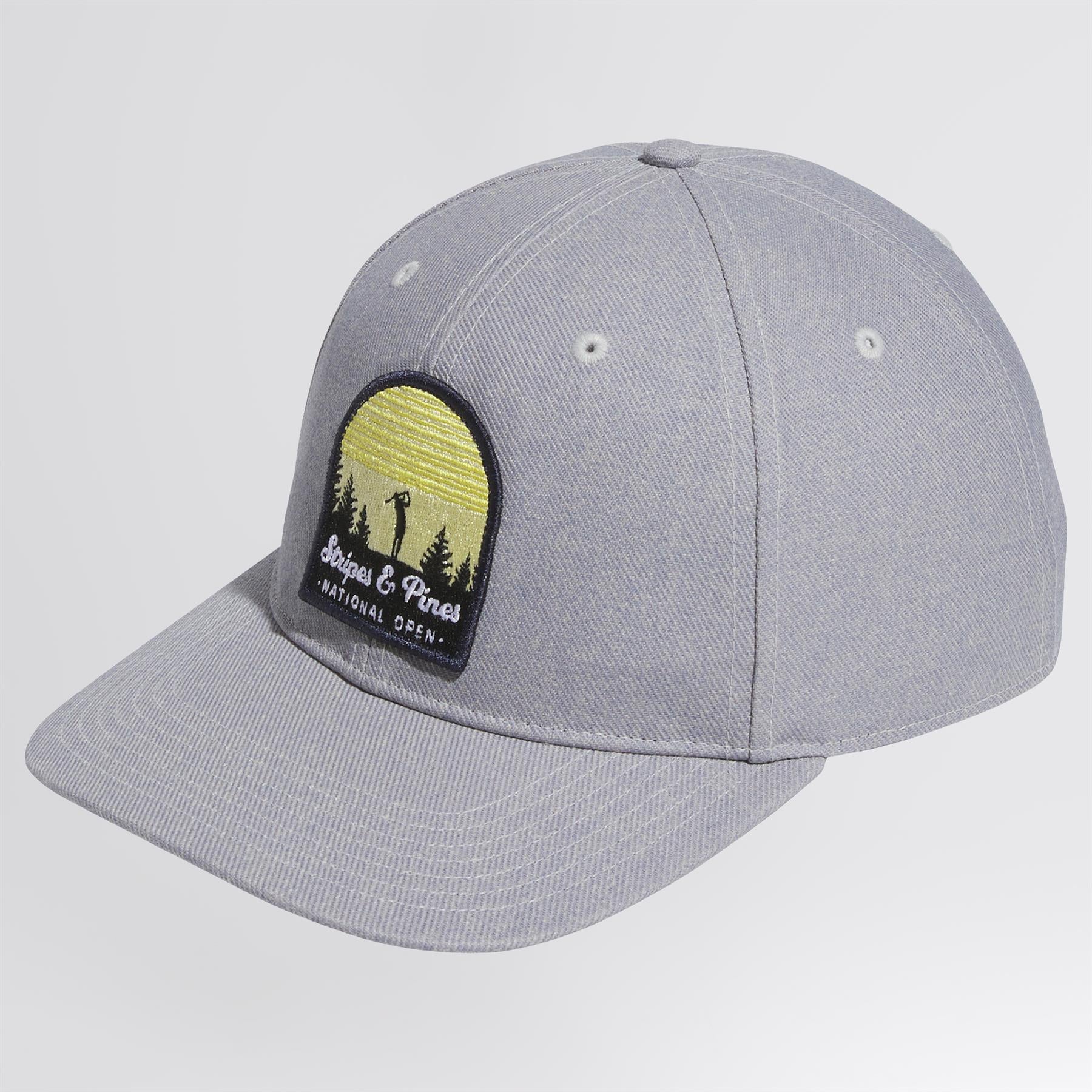 Stripes & Pines High Crown Hat Light Grey