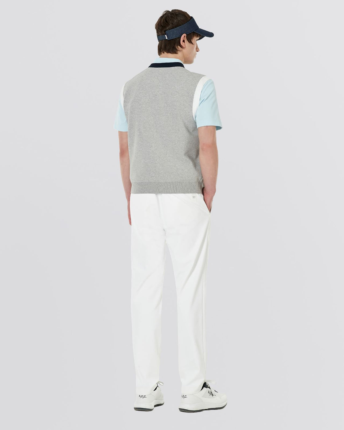 Sacha Knit Sweater Vest Grey