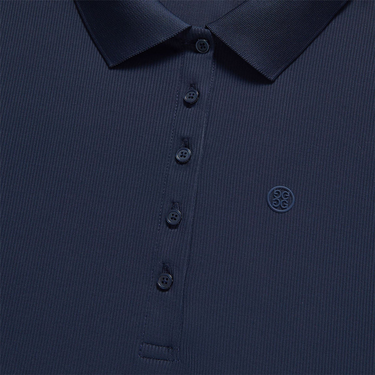 Ribbed Tech Nylon Polo Twilight
