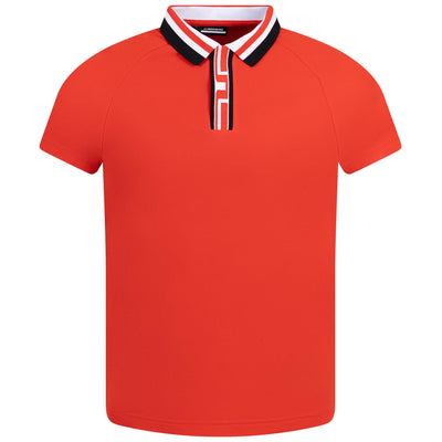 Hals Regular Fit Polo Fiery Red - AW23