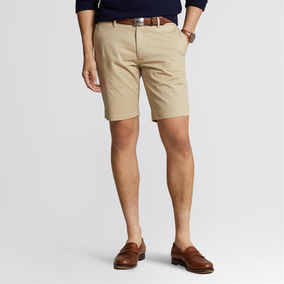 Polo Golf 9.5-Inch Stretch Slim Fit Chino Shorts Classic Khaki